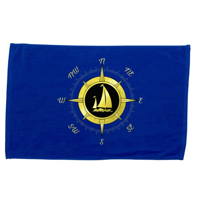 Sailing Ship Sailor Sailboat Sail Windsurfer Craft Wingsail Microfiber Hand Towel