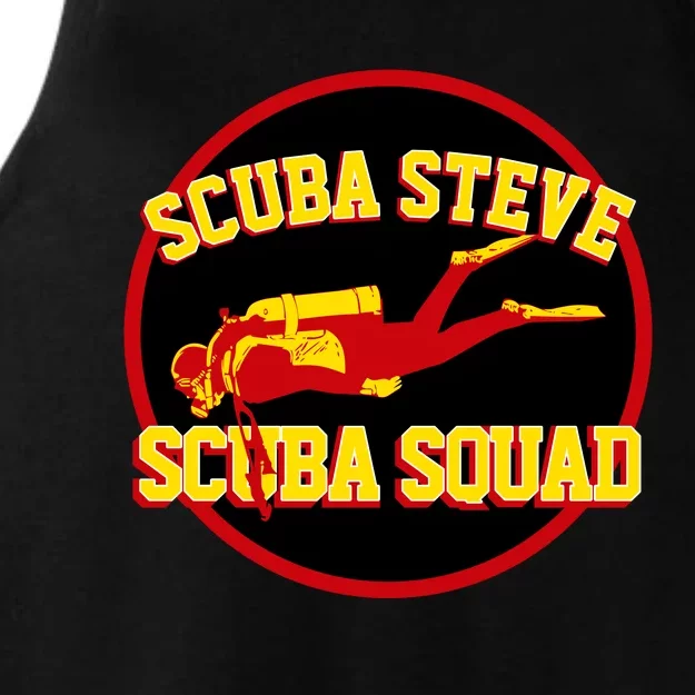 Scuba Steve Squad Ladies Tri-Blend Wicking Tank