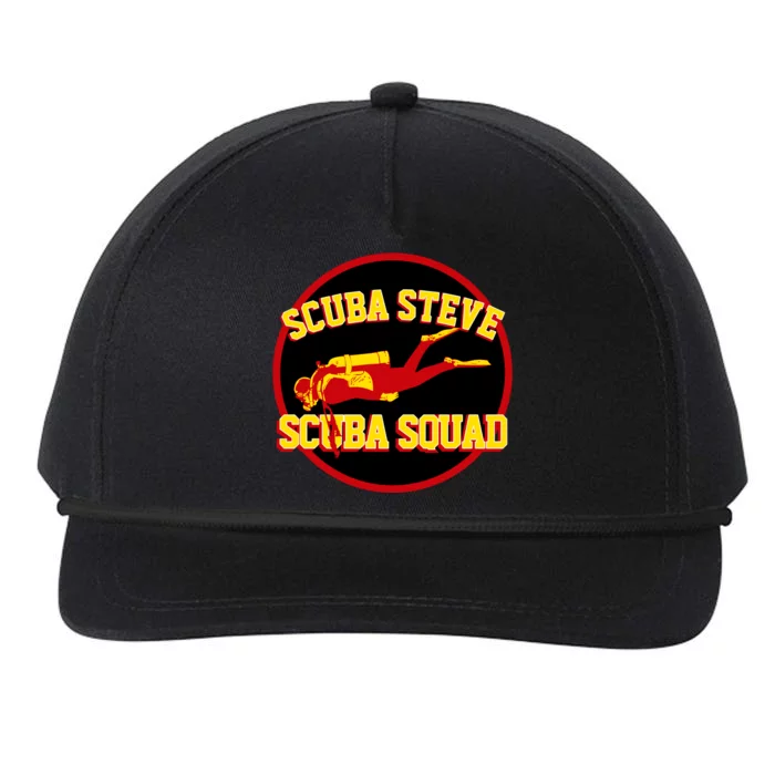 Scuba Steve Squad Snapback Five-Panel Rope Hat