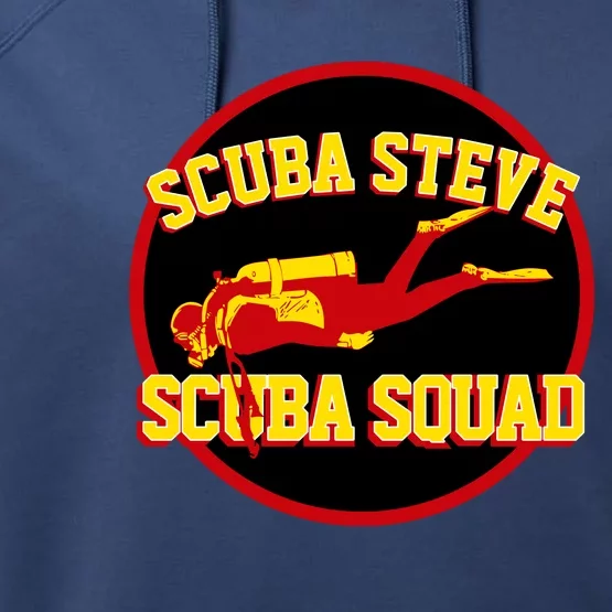 Scuba Steve Squad Performance Fleece Hoodie