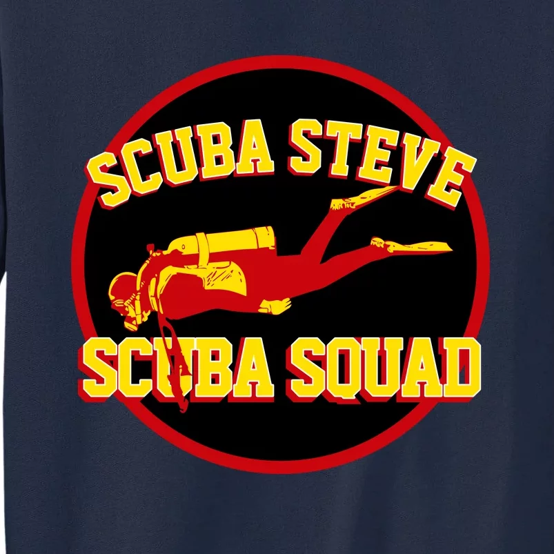 Scuba Steve Squad Tall Sweatshirt