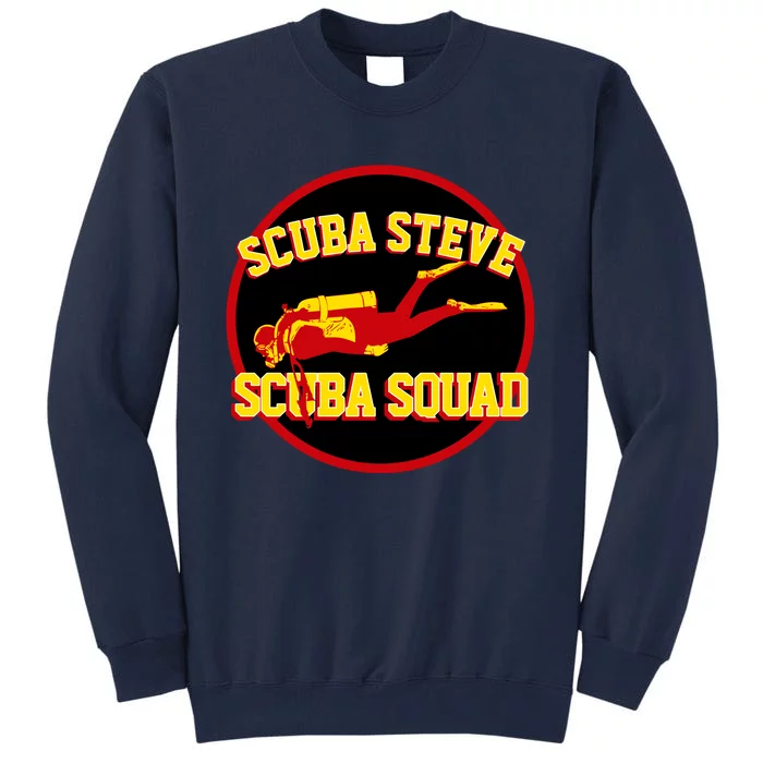 Scuba Steve Squad Tall Sweatshirt