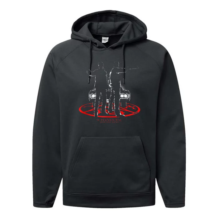 Supernatural Silhouettes Performance Fleece Hoodie