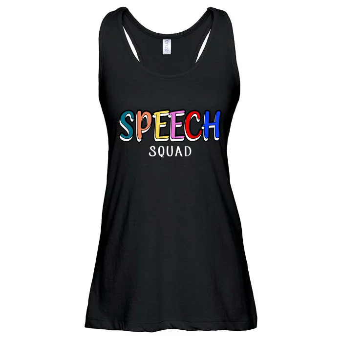 Speech Squad Ladies Essential Flowy Tank