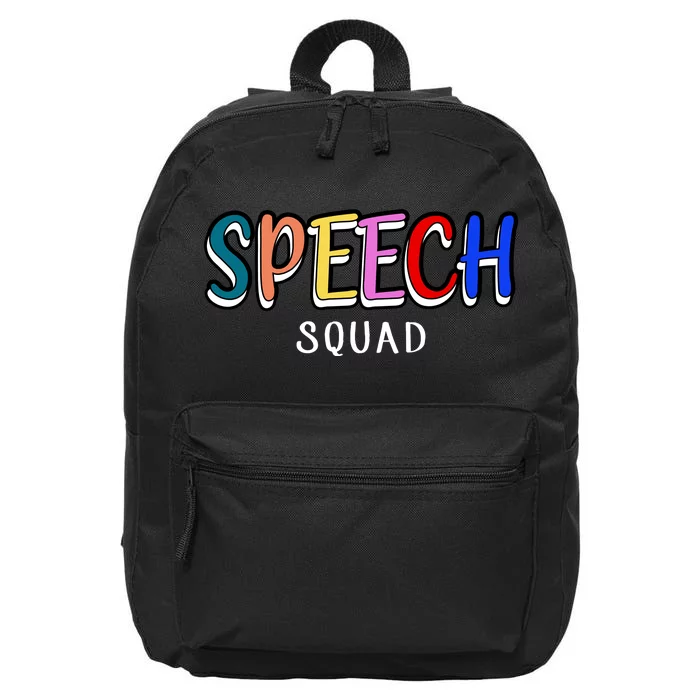 Speech Squad 16 in Basic Backpack