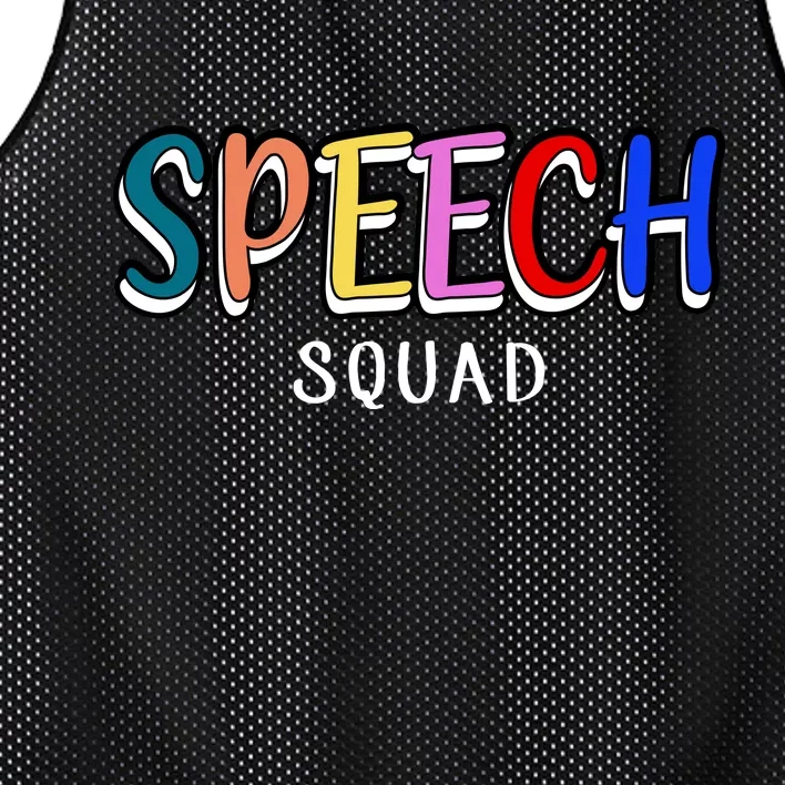 Speech Squad Mesh Reversible Basketball Jersey Tank