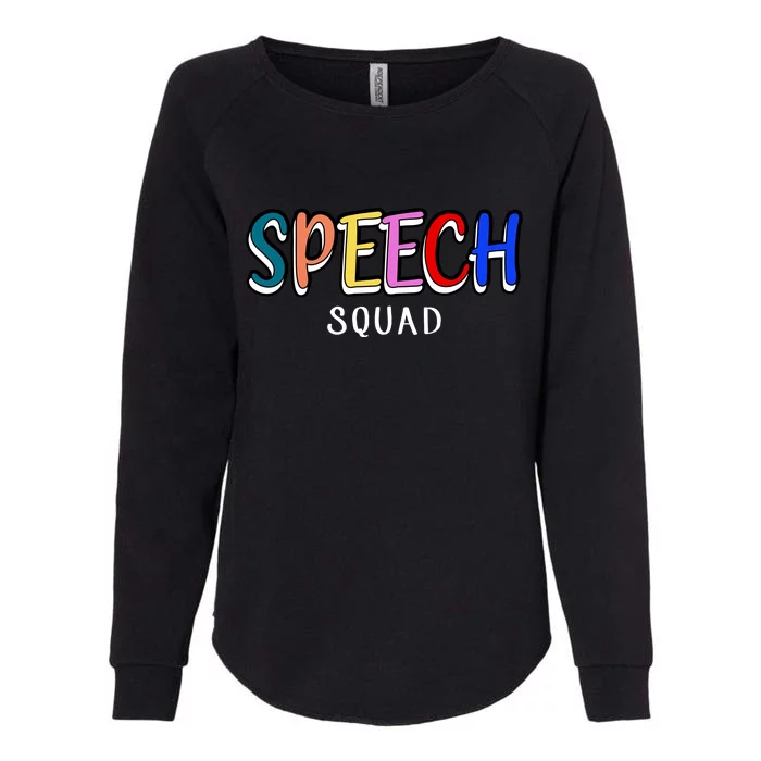 Speech Squad Womens California Wash Sweatshirt