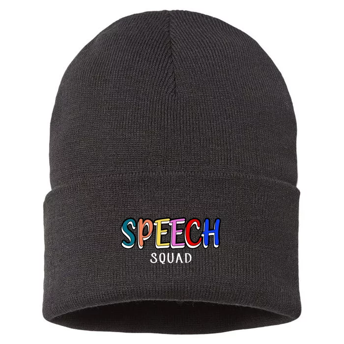 Speech Squad Sustainable Knit Beanie