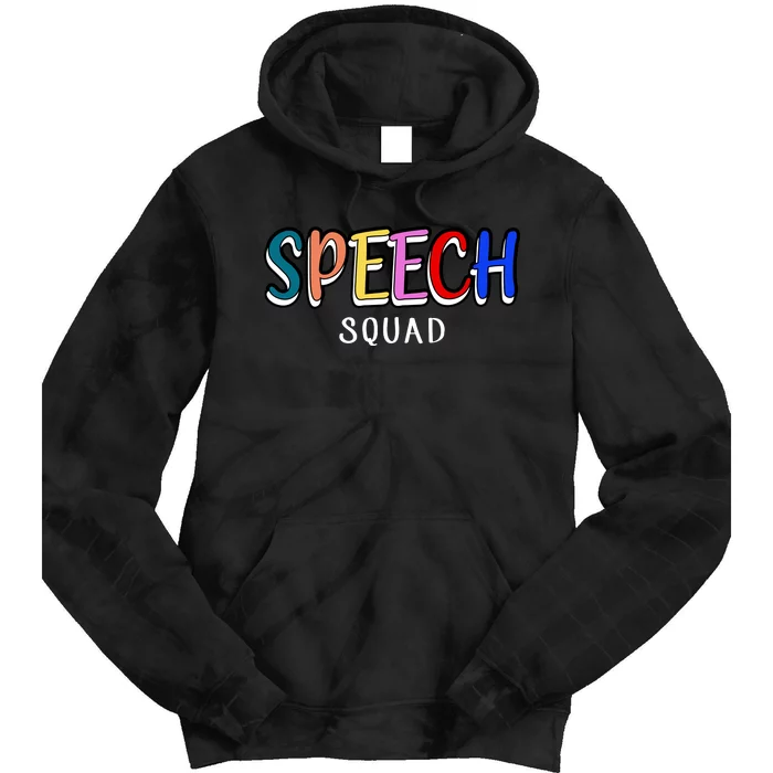 Speech Squad Tie Dye Hoodie