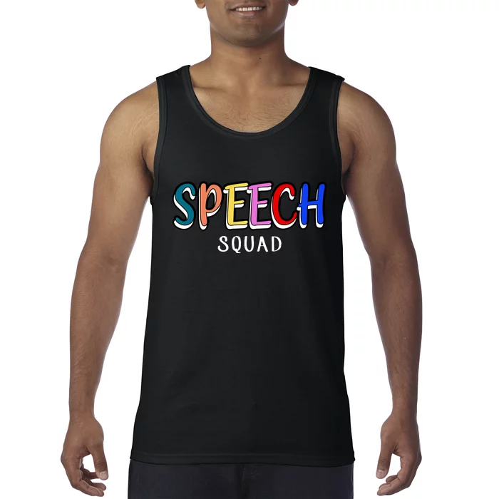 Speech Squad Tank Top