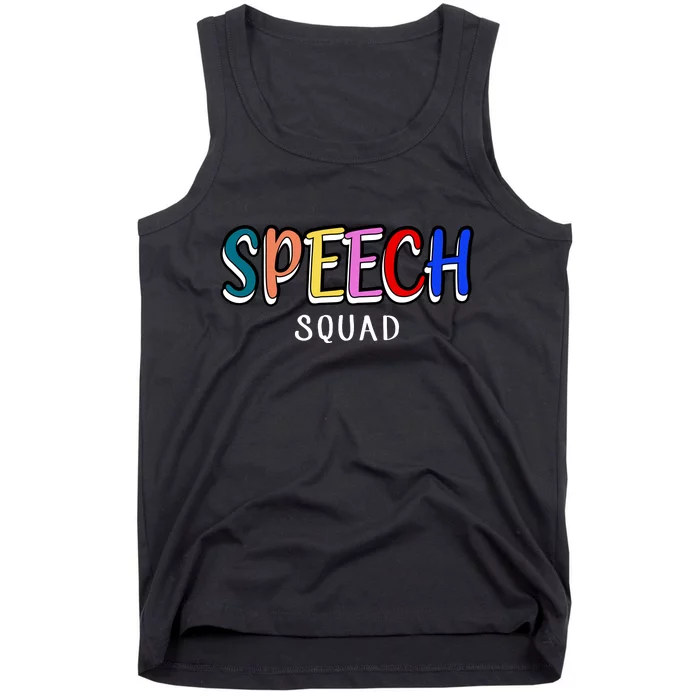 Speech Squad Tank Top