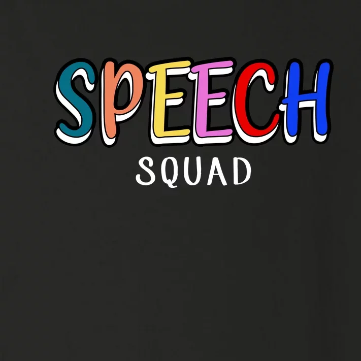 Speech Squad Toddler Long Sleeve Shirt