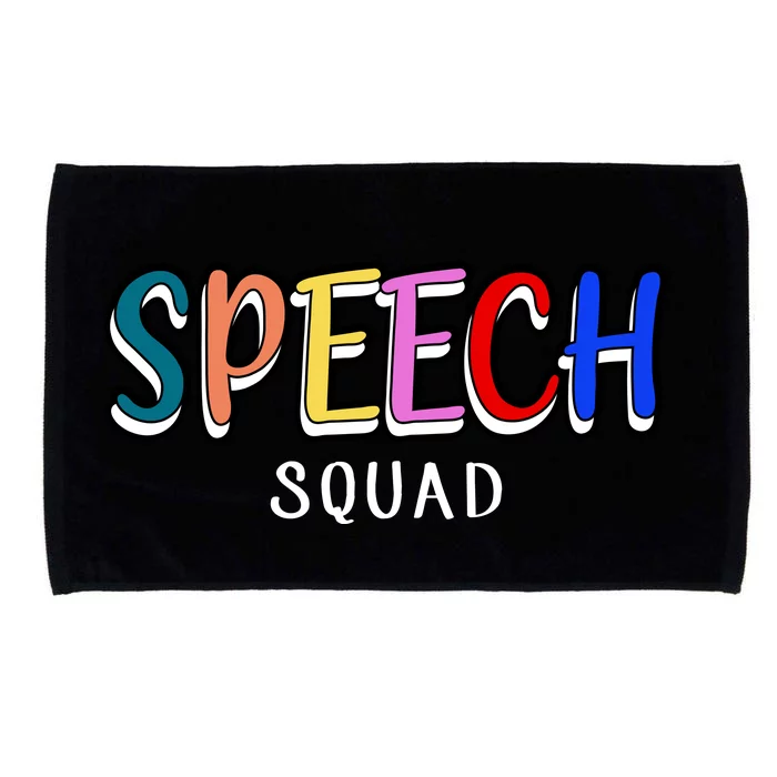 Speech Squad Microfiber Hand Towel