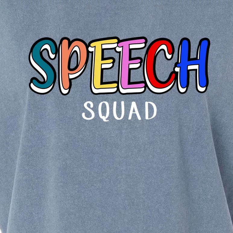 Speech Squad Garment-Dyed Women's Muscle Tee