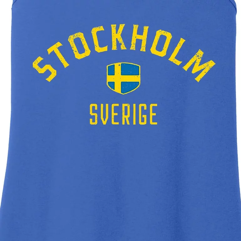 Stockholm Sweden Stockholm Sverige Ladies Essential Tank