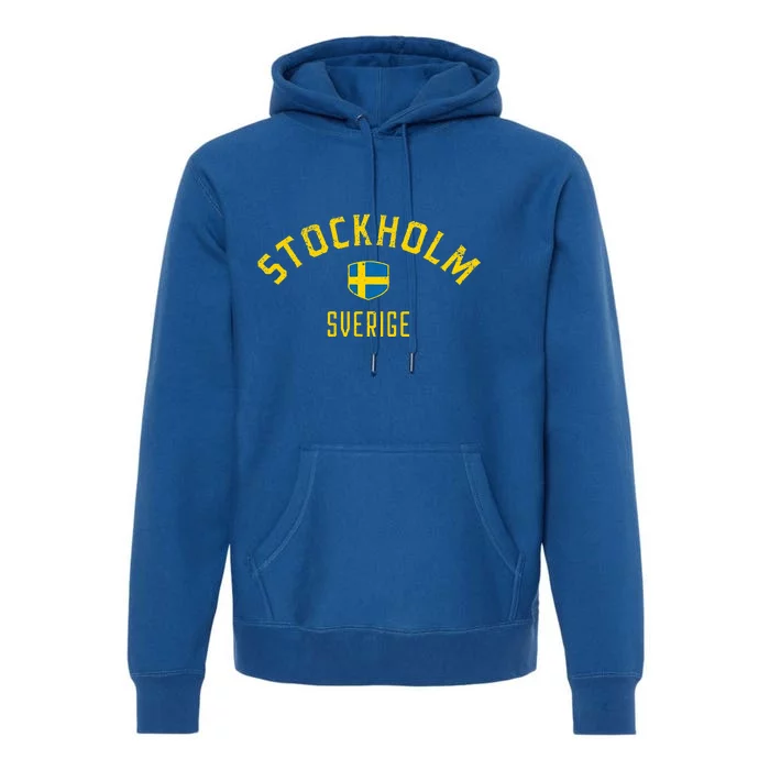 Stockholm Sweden Stockholm Sverige Premium Hoodie