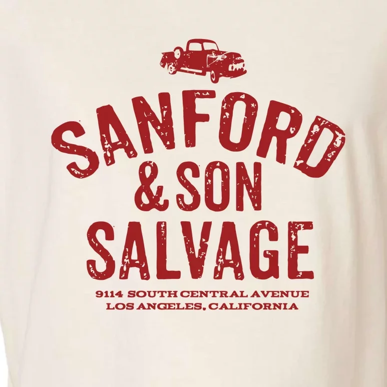 Sanford & Son Trending Now Garment-Dyed Women's Muscle Tee