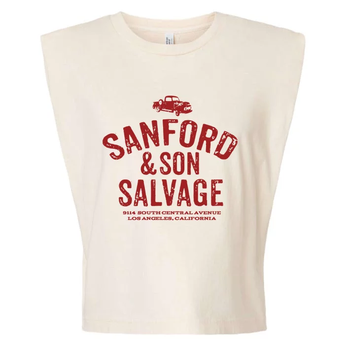 Sanford & Son Trending Now Garment-Dyed Women's Muscle Tee