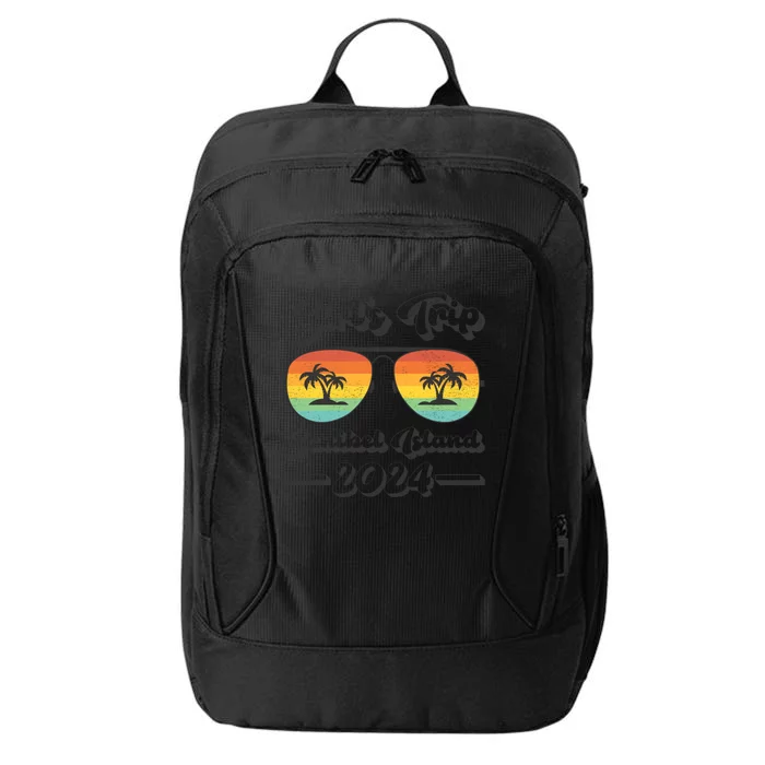 Summer Sunglass Trip 2024 Florida Sanibel Island Beach Cute Gift City Backpack