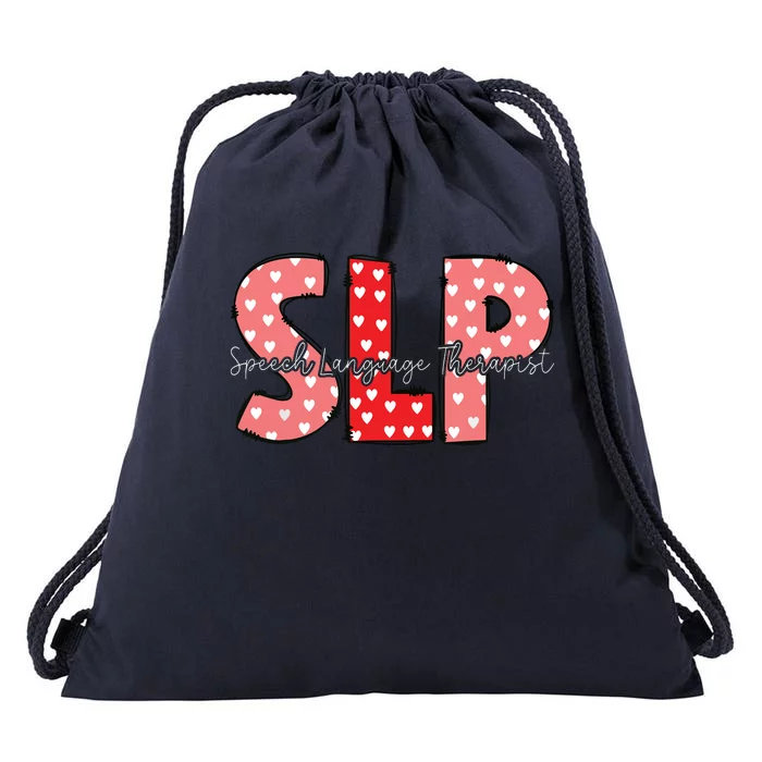 SLP Speech Therapy Speech Language Pathologist Drawstring Bag