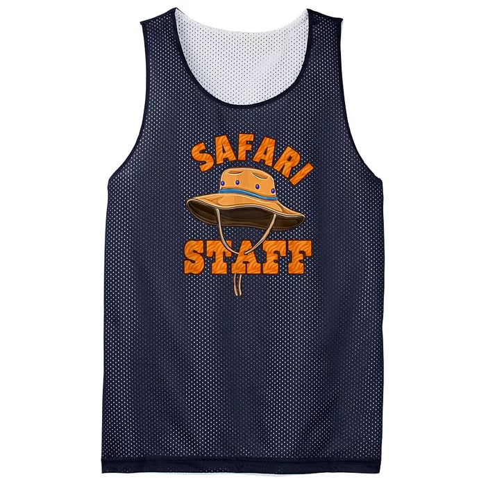 Safari Staff Themed Birthday Event Party Costume Mesh Reversible Basketball Jersey Tank