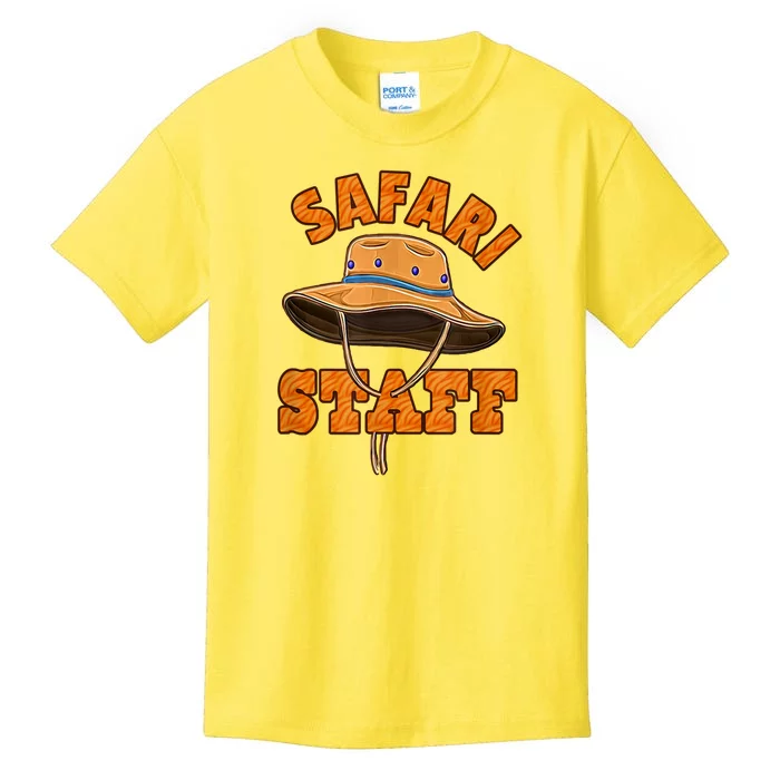 Safari Staff Themed Birthday Event Party Costume Kids T-Shirt