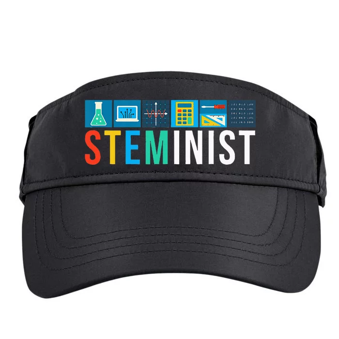 Steminist Science Technology Engineering Math STEM Adult Drive Performance Visor