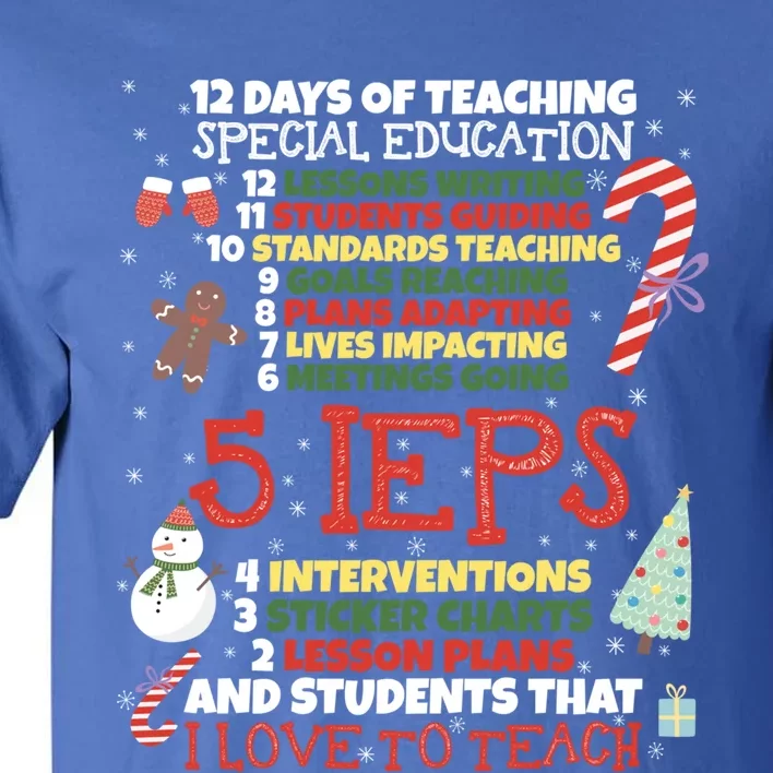 Sped School Tee Funny Special Education Teacher Gift Cool Gift Tall T-Shirt