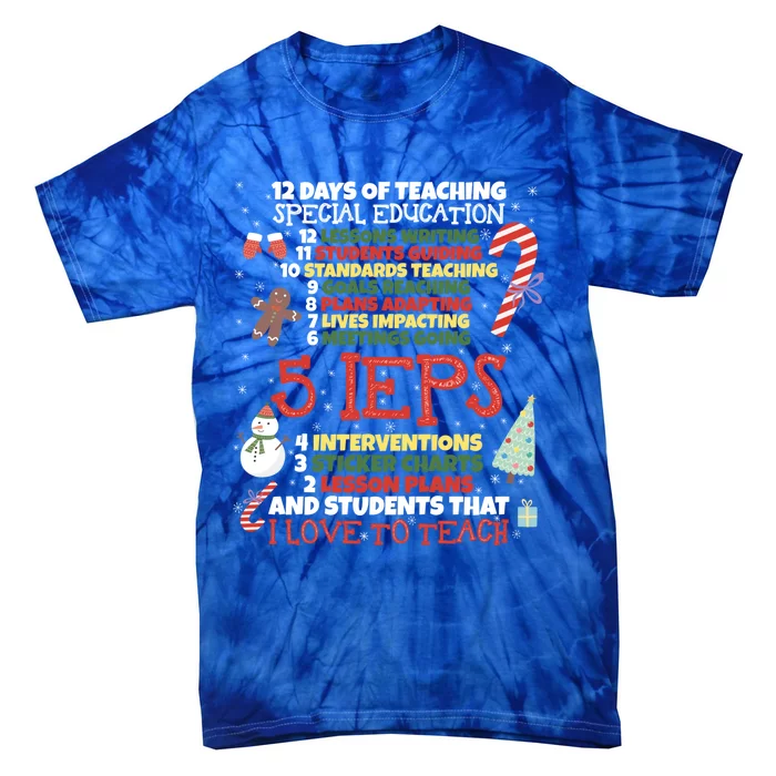 Sped School Tee Funny Special Education Teacher Gift Cool Gift Tie-Dye T-Shirt