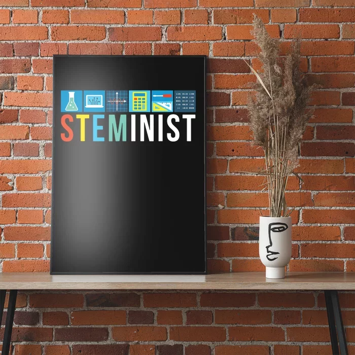 Steminist Science Technology Engineering Math STEM Poster