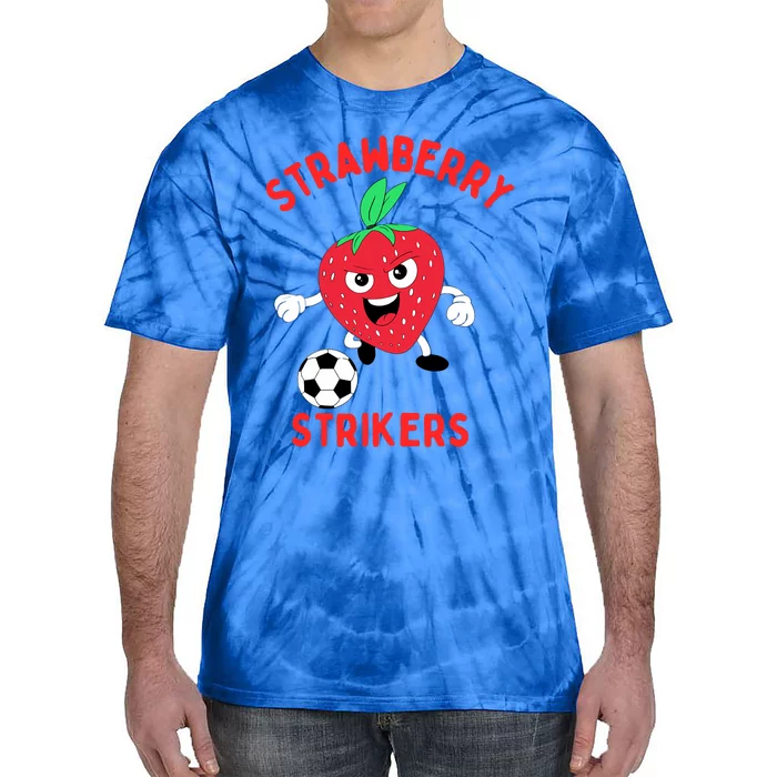 Strawberry Soccer Team Tie-Dye T-Shirt