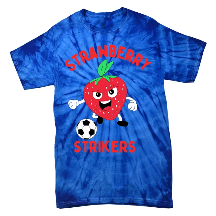 Strawberry Soccer Team Tie-Dye T-Shirt