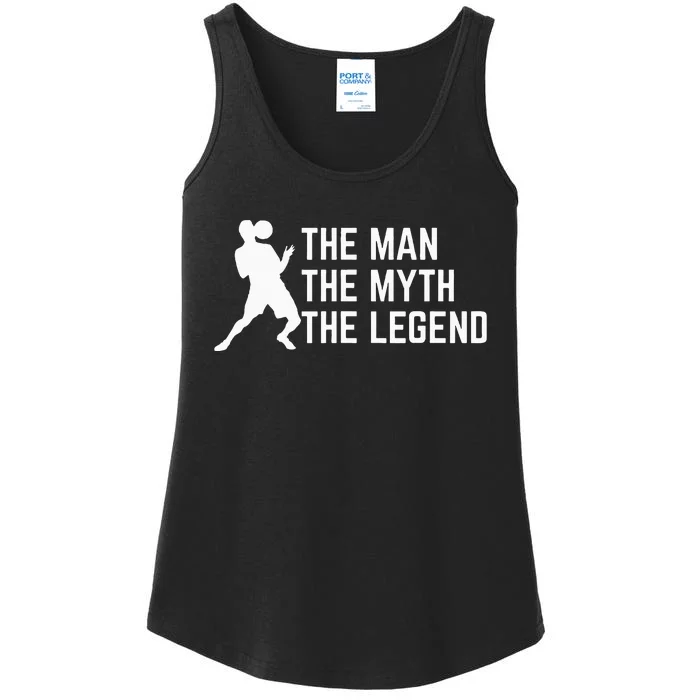 Scott Sterling The Man The Myth The Legend Ladies Essential Tank