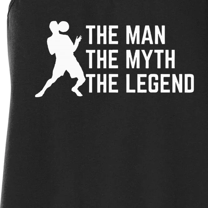 Scott Sterling The Man The Myth The Legend Women's Racerback Tank