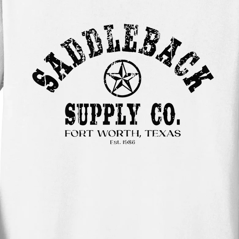 Saddleback Supply The Lone Star Kids Long Sleeve Shirt