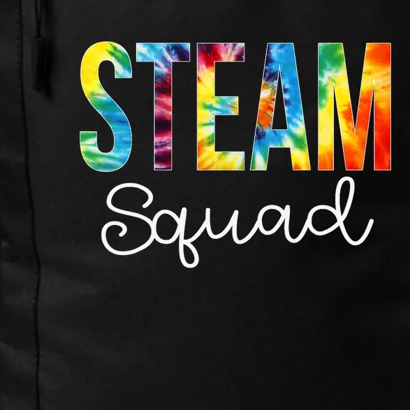 STEAM Squad Tie Dye Appreciation Day Hello Back To School Daily Commute Backpack