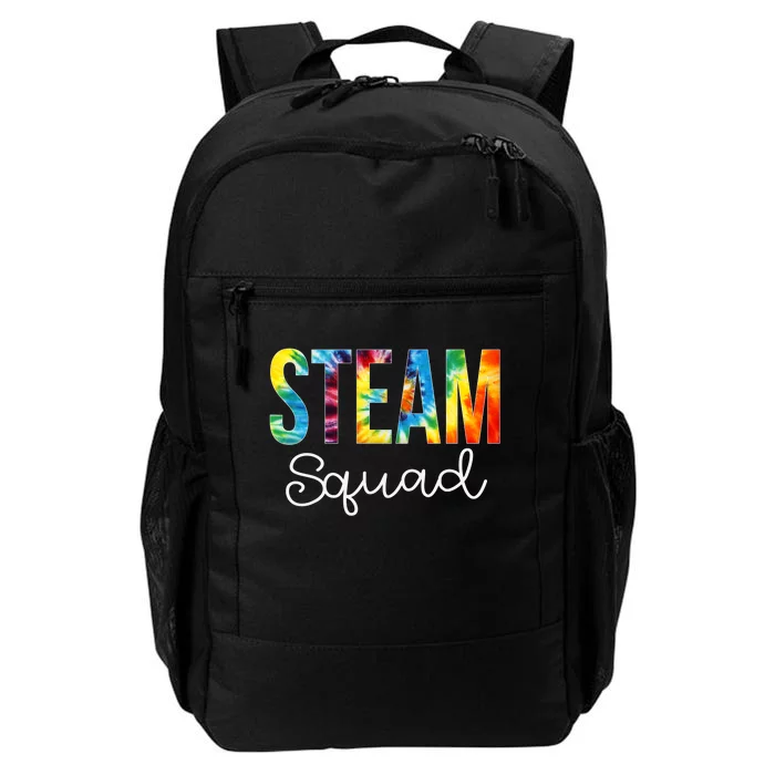 STEAM Squad Tie Dye Appreciation Day Hello Back To School Daily Commute Backpack