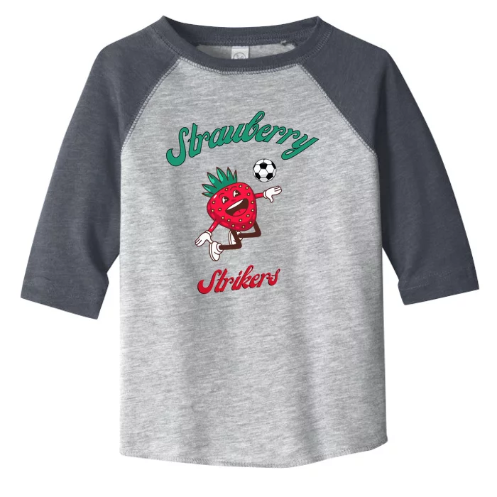 Strawberry Soccer Team Strawberry Strikers Toddler Fine Jersey T-Shirt