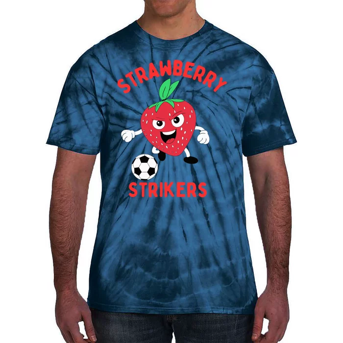 Strawberry Soccer Team Tie-Dye T-Shirt