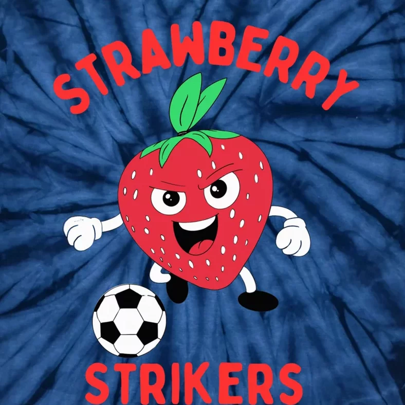 Strawberry Soccer Team Tie-Dye T-Shirt