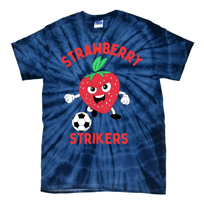 Strawberry Soccer Team Tie-Dye T-Shirt