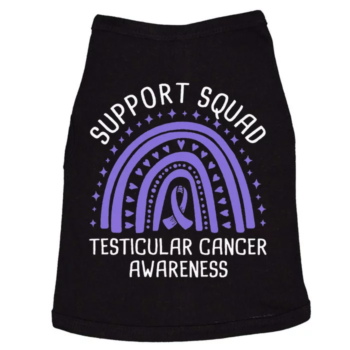 Support Squad Testicular Cancer Awareness Doggie Tank