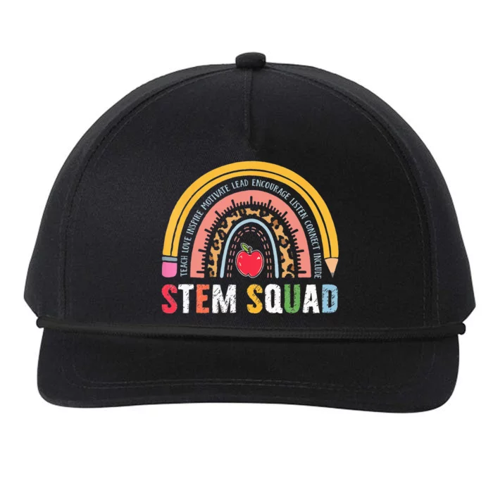 Steminist STEM Teacher Science Technology Engineering Math Snapback Five-Panel Rope Hat