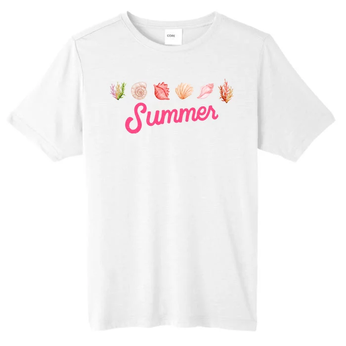 Summer Seashell Tropical ChromaSoft Performance T-Shirt