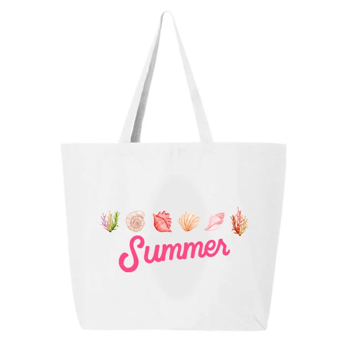 Summer Seashell Tropical 25L Jumbo Tote