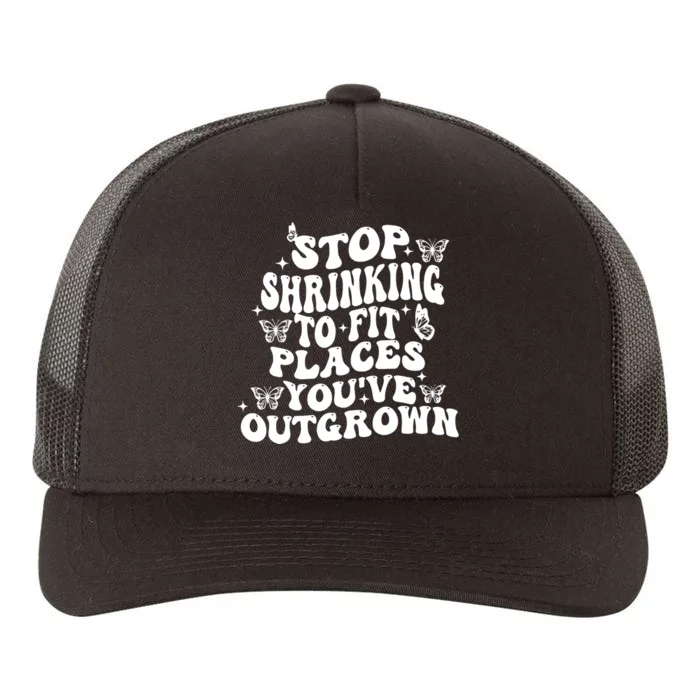 Stop Shrinking To Fit Places Youve Outgrown Yupoong Adult 5-Panel Trucker Hat