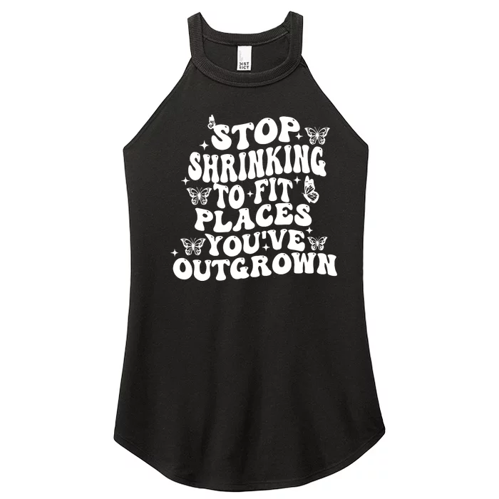 Stop Shrinking To Fit Places Youve Outgrown Women’s Perfect Tri Rocker Tank