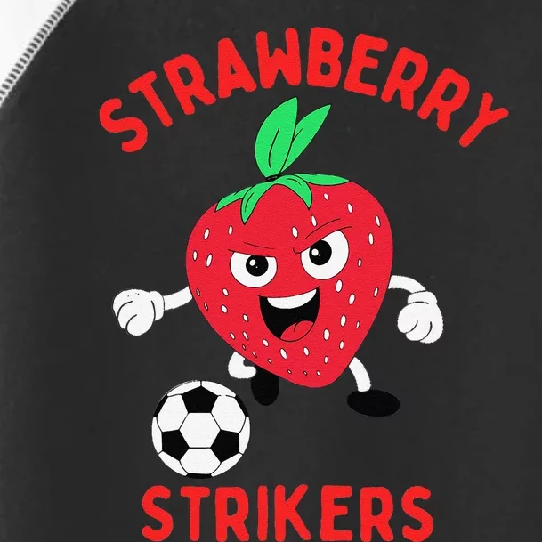 Strawberry Soccer Team Toddler Fine Jersey T-Shirt