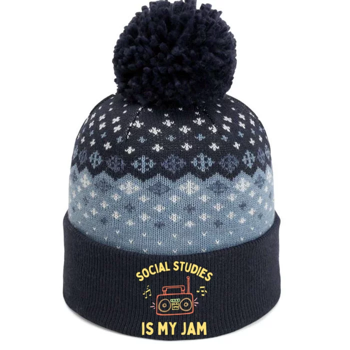 Social Studies Teacher Team, History Teacher Appreciation The Baniff Cuffed Pom Beanie