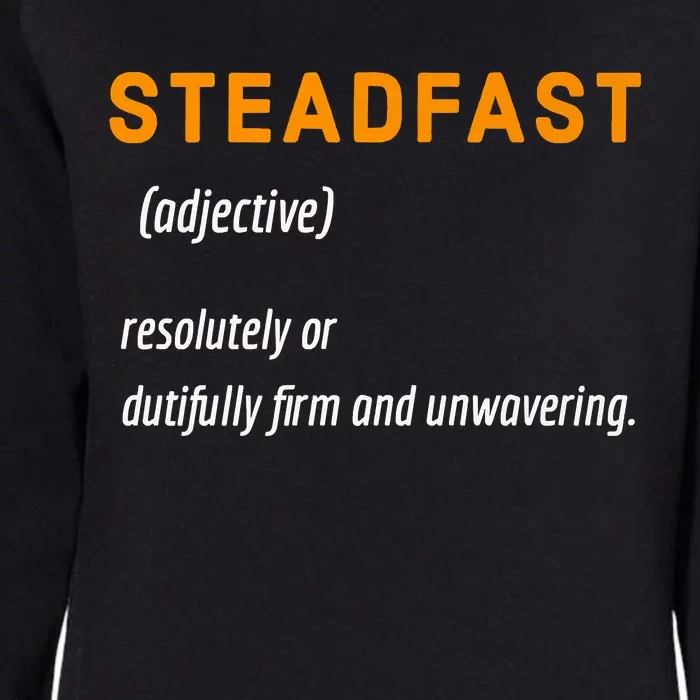 STEADFAST3 Womens California Wash Sweatshirt